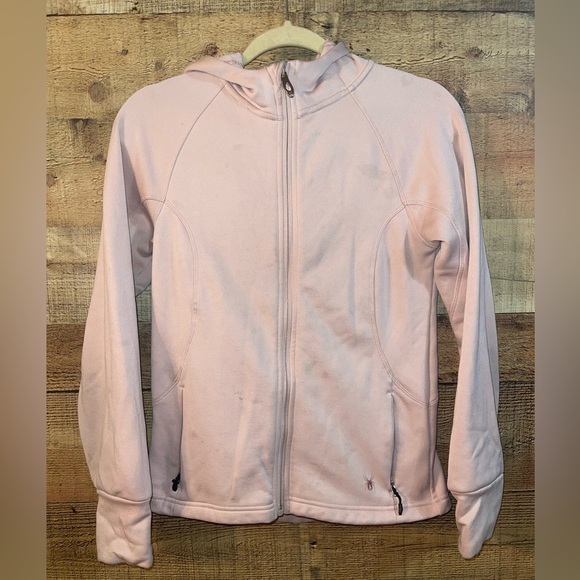 Spyder Jackets & Blazers - Spyder Pink Full Zip Jacket